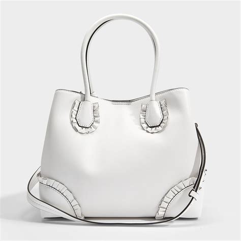 michael kors medium mercer gallery purse ruffle|Michael Kors mercer crossbody bag.